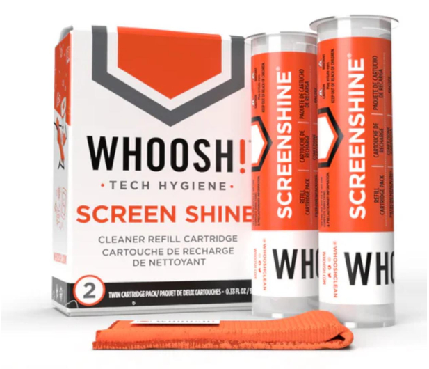 Whoosh Eco refill - kartridż uzupełniający do Screeshine 2 x 500ml WHOOCTG2PK473 - 1244660 - zdjęcie 2